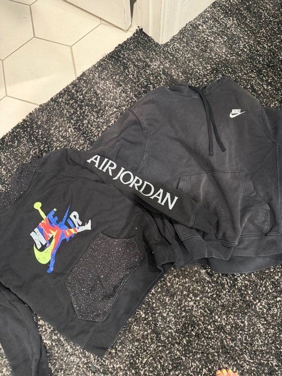 Nike Other - Bundle Nike Black Air Jordan Graphic Pullover Hoodies